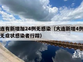 大连有新增加24例无感染（大连新增4例本土无症状感染者行踪）